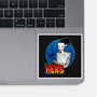 The Creature And His Bride-None-Glossy-Sticker-DraganMac