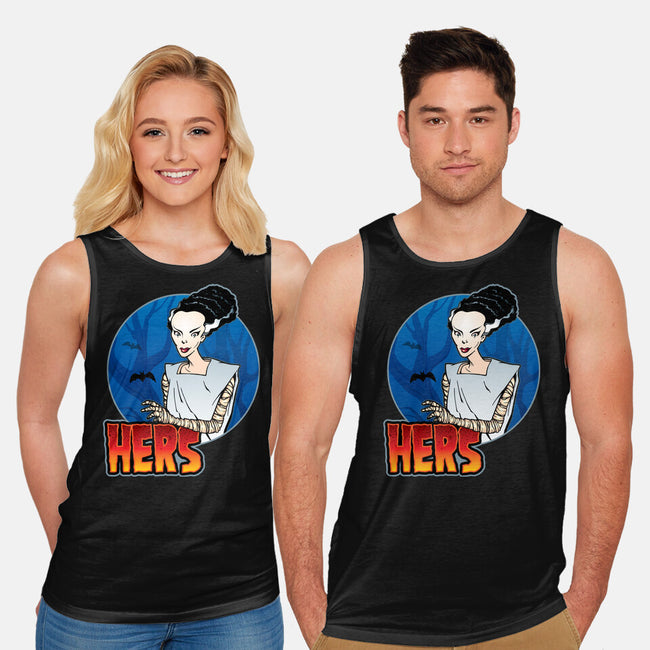 The Creature And His Bride-Unisex-Basic-Tank-DraganMac