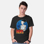 The Creature And His Bride-Mens-Basic-Tee-DraganMac