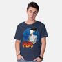 The Creature And His Bride-Mens-Basic-Tee-DraganMac