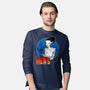 The Creature And His Bride-Mens-Long Sleeved-Tee-DraganMac