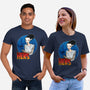 The Creature And His Bride-Unisex-Basic-Tee-DraganMac