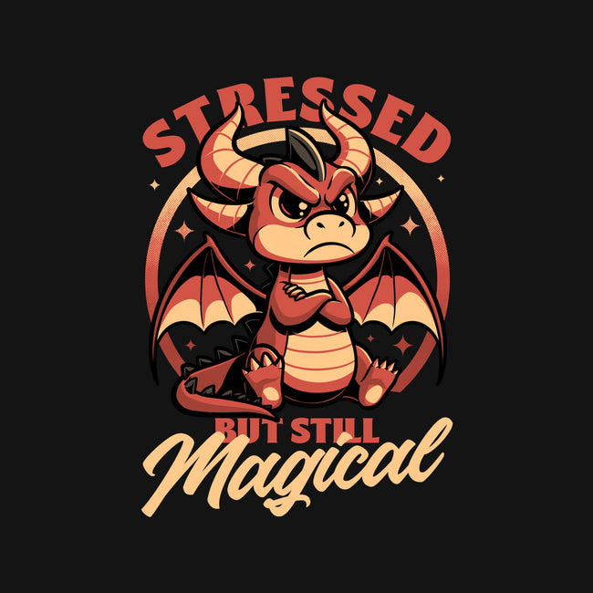 Stressed Cute Dragon-Unisex-Baseball-Tee-Studio Mootant