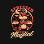Stressed Cute Dragon-Unisex-Baseball-Tee-Studio Mootant