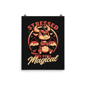 Stressed Cute Dragon