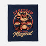 Stressed Cute Dragon-None-Fleece-Blanket-Studio Mootant