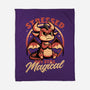 Stressed Cute Dragon-None-Fleece-Blanket-Studio Mootant