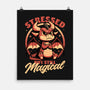 Stressed Cute Dragon-None-Matte-Poster-Studio Mootant