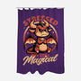 Stressed Cute Dragon-None-Polyester-Shower Curtain-Studio Mootant