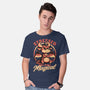 Stressed Cute Dragon-Mens-Basic-Tee-Studio Mootant