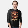 Stressed Cute Dragon-Mens-Long Sleeved-Tee-Studio Mootant