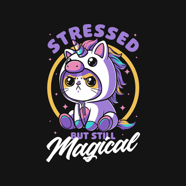 Stressed Cute Cat Unicorn-Mens-Premium-Tee-Studio Mootant
