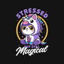 Stressed Cute Cat Unicorn-Mens-Premium-Tee-Studio Mootant