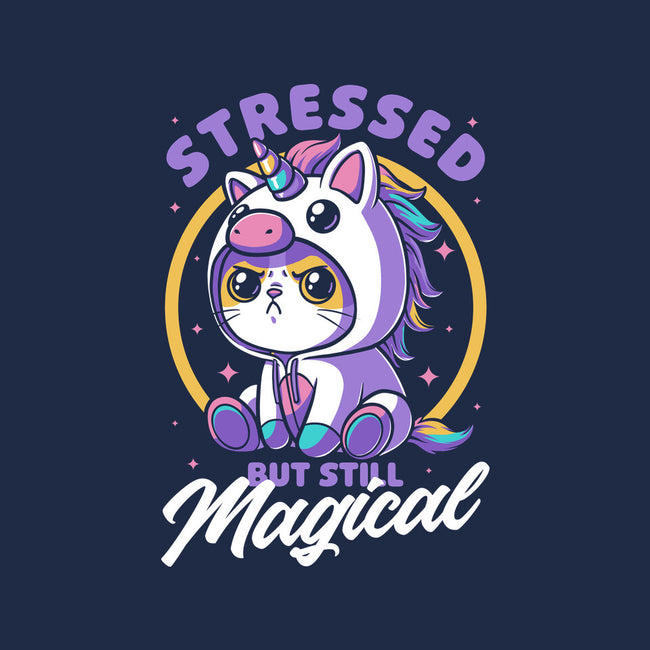Stressed Cute Cat Unicorn-Mens-Premium-Tee-Studio Mootant