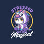 Stressed Cute Cat Unicorn-Mens-Premium-Tee-Studio Mootant