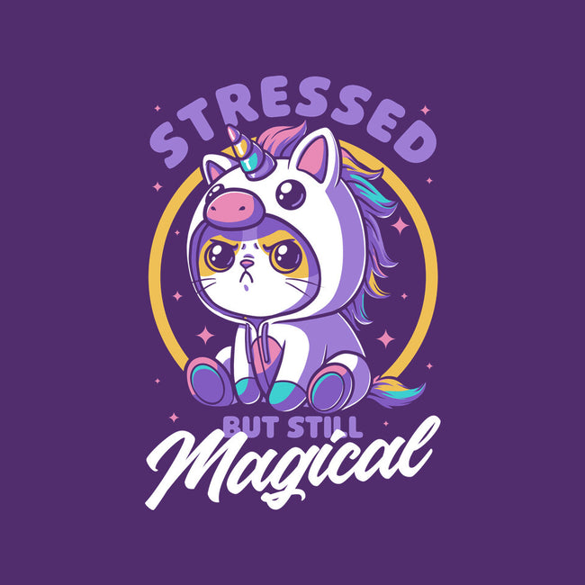 Stressed Cute Cat Unicorn-Mens-Premium-Tee-Studio Mootant