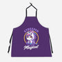 Stressed Cute Cat Unicorn-Unisex-Kitchen-Apron-Studio Mootant
