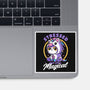 Stressed Cute Cat Unicorn-None-Glossy-Sticker-Studio Mootant