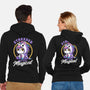 Stressed Cute Cat Unicorn-Unisex-Zip-Up-Sweatshirt-Studio Mootant