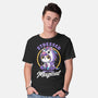 Stressed Cute Cat Unicorn-Mens-Basic-Tee-Studio Mootant