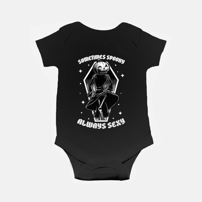 Spooky Reaper Pumpking-Baby-Basic-Onesie-Studio Mootant