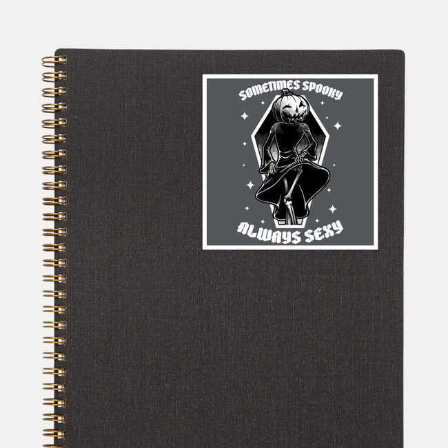 Spooky Reaper Pumpking-None-Glossy-Sticker-Studio Mootant