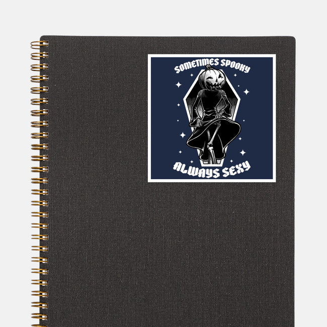 Spooky Reaper Pumpking-None-Glossy-Sticker-Studio Mootant