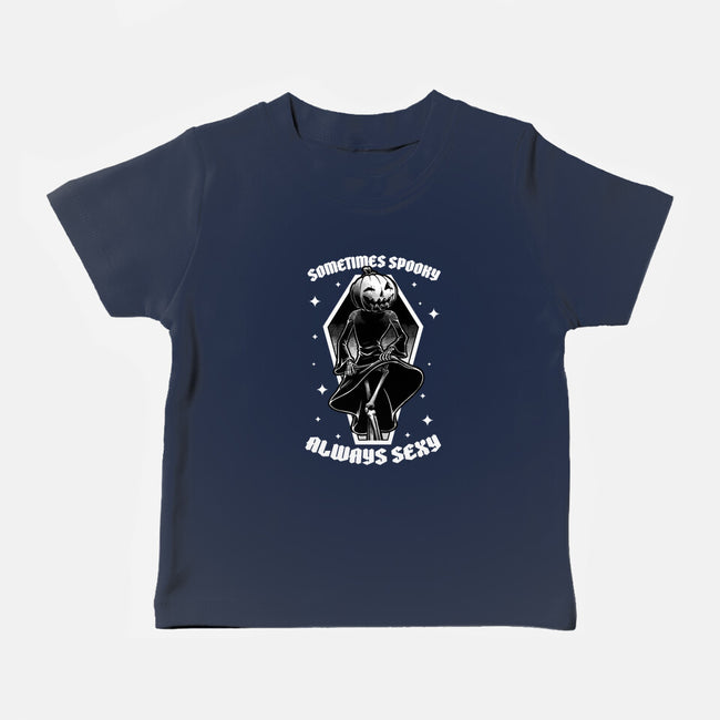 Spooky Reaper Pumpking-Baby-Basic-Tee-Studio Mootant