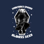 Spooky Reaper Pumpking-Womens-Fitted-Tee-Studio Mootant