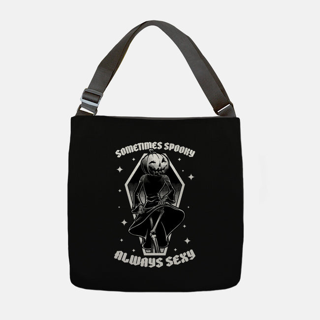 Spooky Reaper Pumpking-None-Adjustable Tote-Bag-Studio Mootant