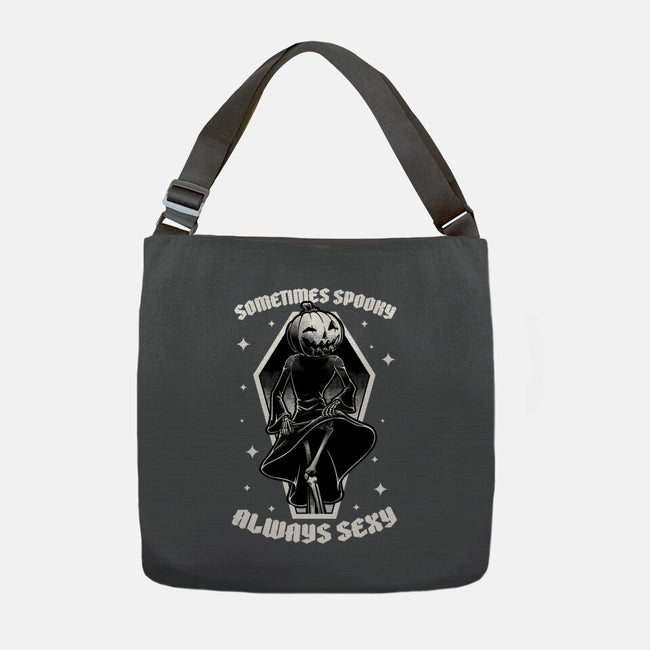 Spooky Reaper Pumpking-None-Adjustable Tote-Bag-Studio Mootant