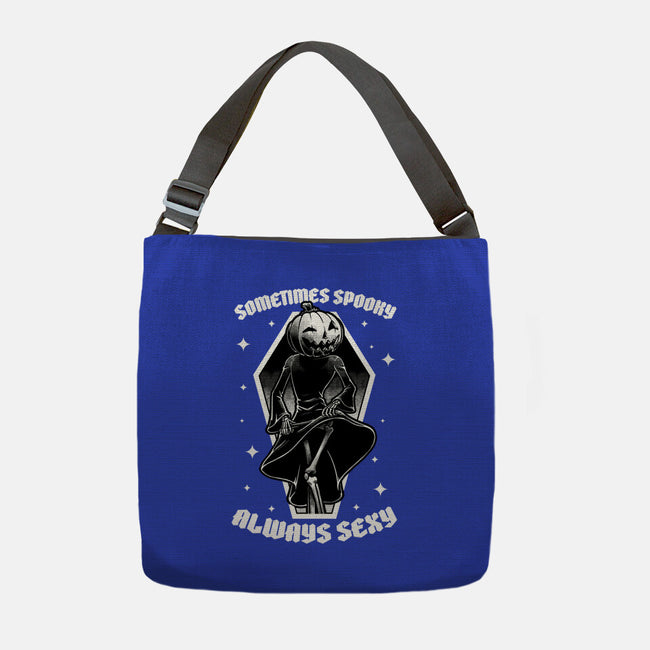 Spooky Reaper Pumpking-None-Adjustable Tote-Bag-Studio Mootant