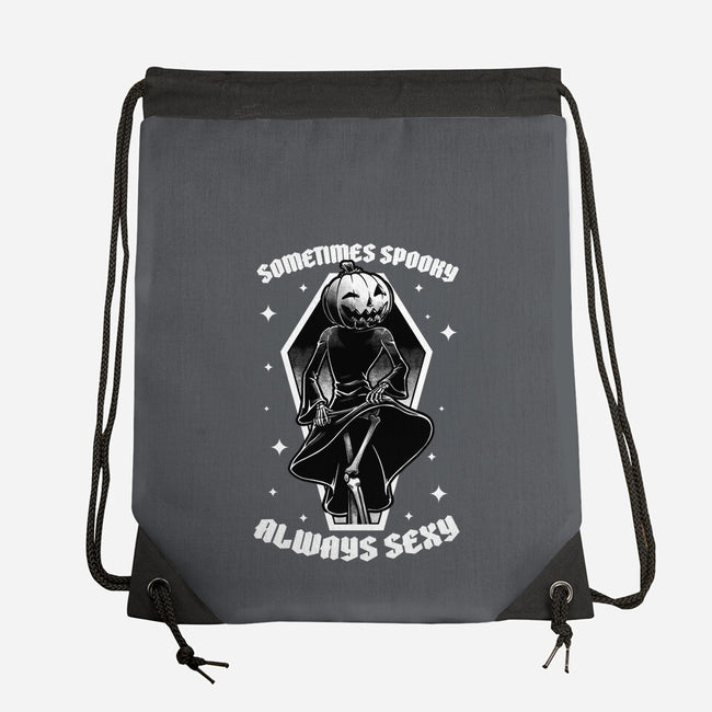 Spooky Reaper Pumpking-None-Drawstring-Bag-Studio Mootant