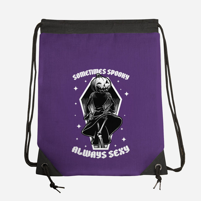 Spooky Reaper Pumpking-None-Drawstring-Bag-Studio Mootant