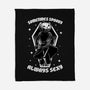 Spooky Reaper Pumpking-None-Fleece-Blanket-Studio Mootant