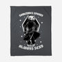 Spooky Reaper Pumpking-None-Fleece-Blanket-Studio Mootant