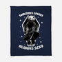 Spooky Reaper Pumpking-None-Fleece-Blanket-Studio Mootant