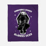 Spooky Reaper Pumpking-None-Fleece-Blanket-Studio Mootant