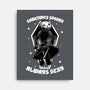 Spooky Reaper Pumpking-None-Stretched-Canvas-Studio Mootant