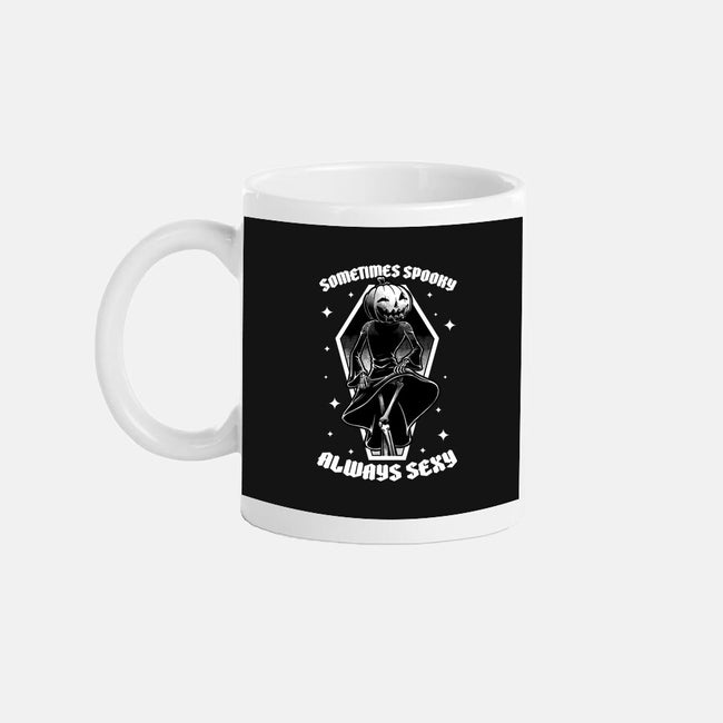 Spooky Reaper Pumpking-None-Mug-Drinkware-Studio Mootant