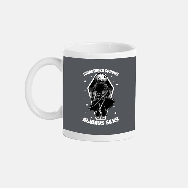 Spooky Reaper Pumpking-None-Mug-Drinkware-Studio Mootant