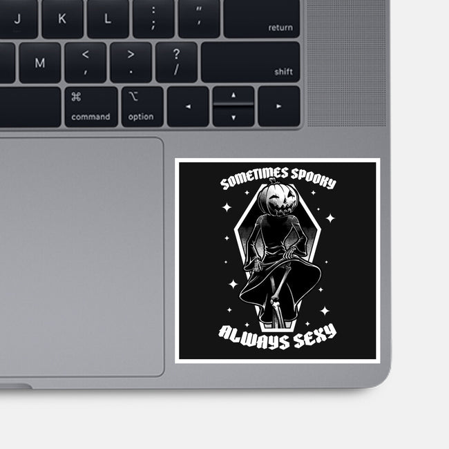 Spooky Reaper Pumpking-None-Glossy-Sticker-Studio Mootant