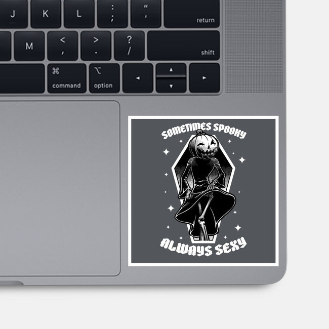 Spooky Reaper Pumpking-None-Glossy-Sticker-Studio Mootant
