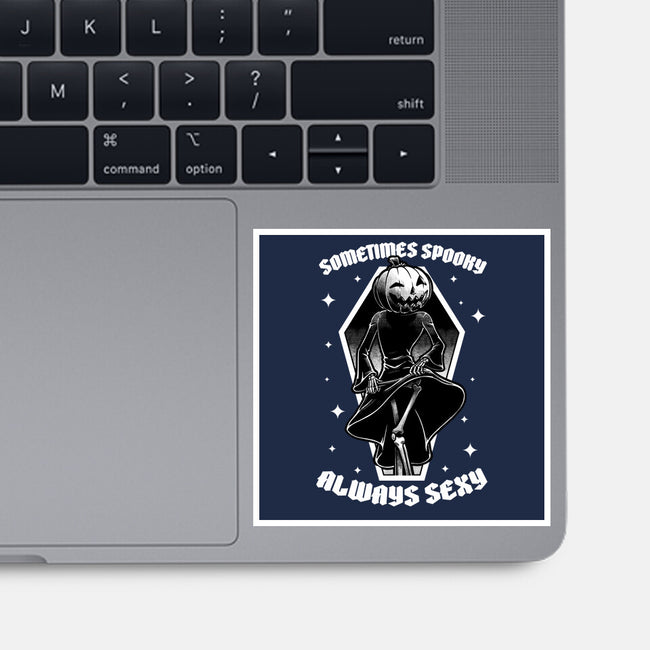 Spooky Reaper Pumpking-None-Glossy-Sticker-Studio Mootant