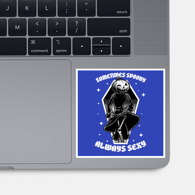Spooky Reaper Pumpking-None-Glossy-Sticker-Studio Mootant