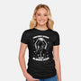Spooky Reaper Pumpking-Womens-Fitted-Tee-Studio Mootant