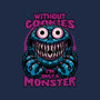A Monster Without Cookies-None-Drawstring-Bag-Studio Mootant
