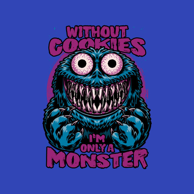 A Monster Without Cookies-Womens-Fitted-Tee-Studio Mootant