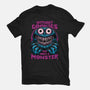 A Monster Without Cookies-Womens-Fitted-Tee-Studio Mootant