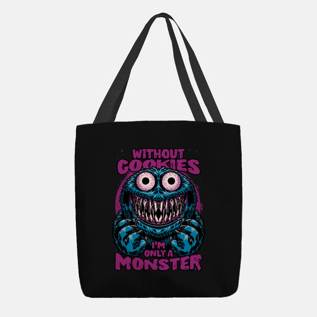 A Monster Without Cookies-None-Basic Tote-Bag-Studio Mootant